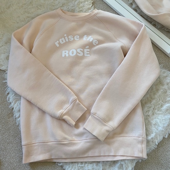 Blush Pink “Raise the Rosé” Crewneck - Picture 3 of 4